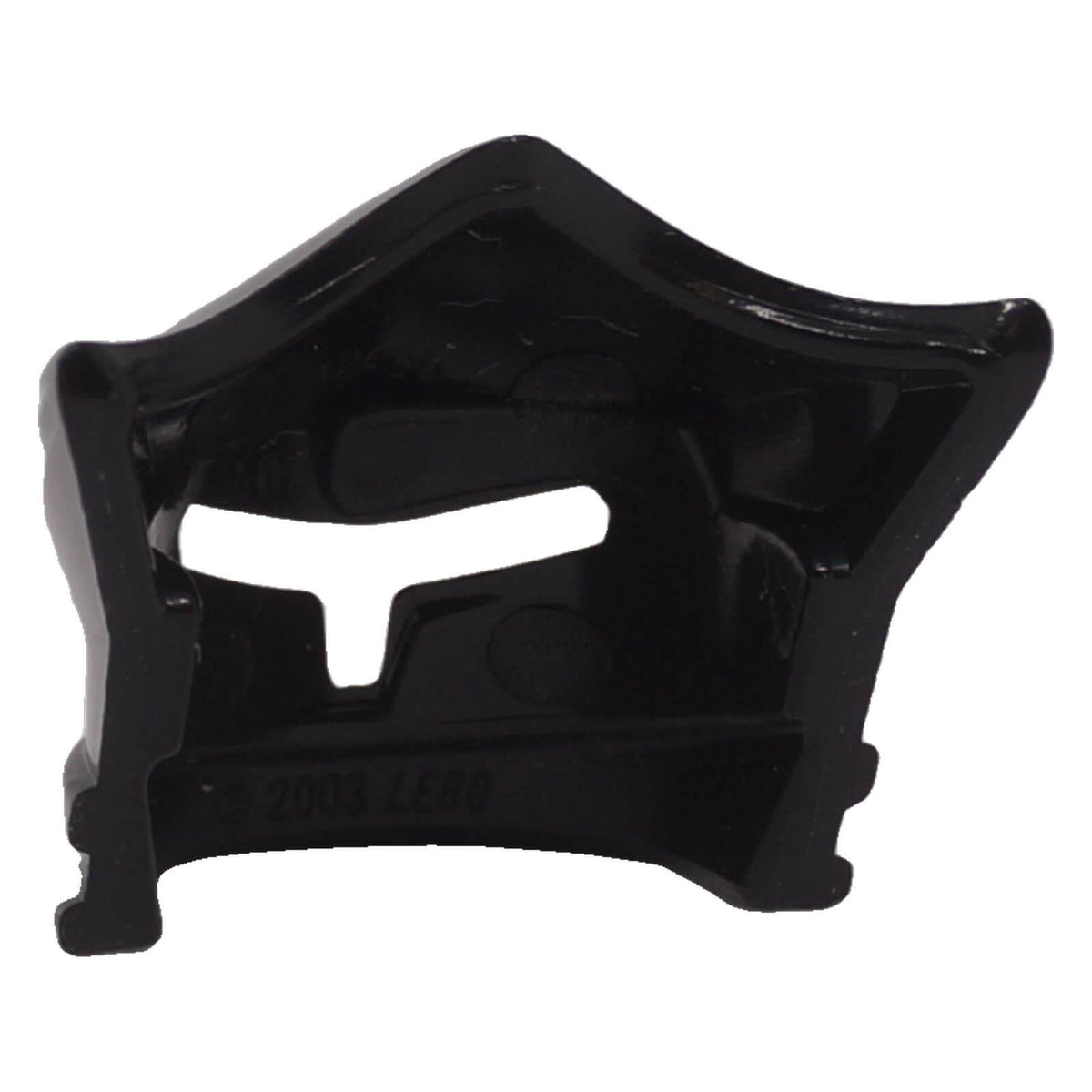 Black LEGO® 48489 Vladek minifigure visor interior view