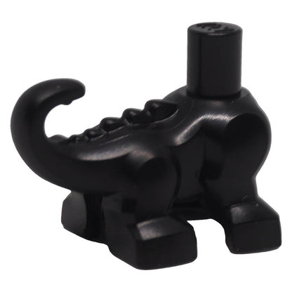 LEGO® 5098 black DREAMZzz Grimspawn Cat body rear angled view