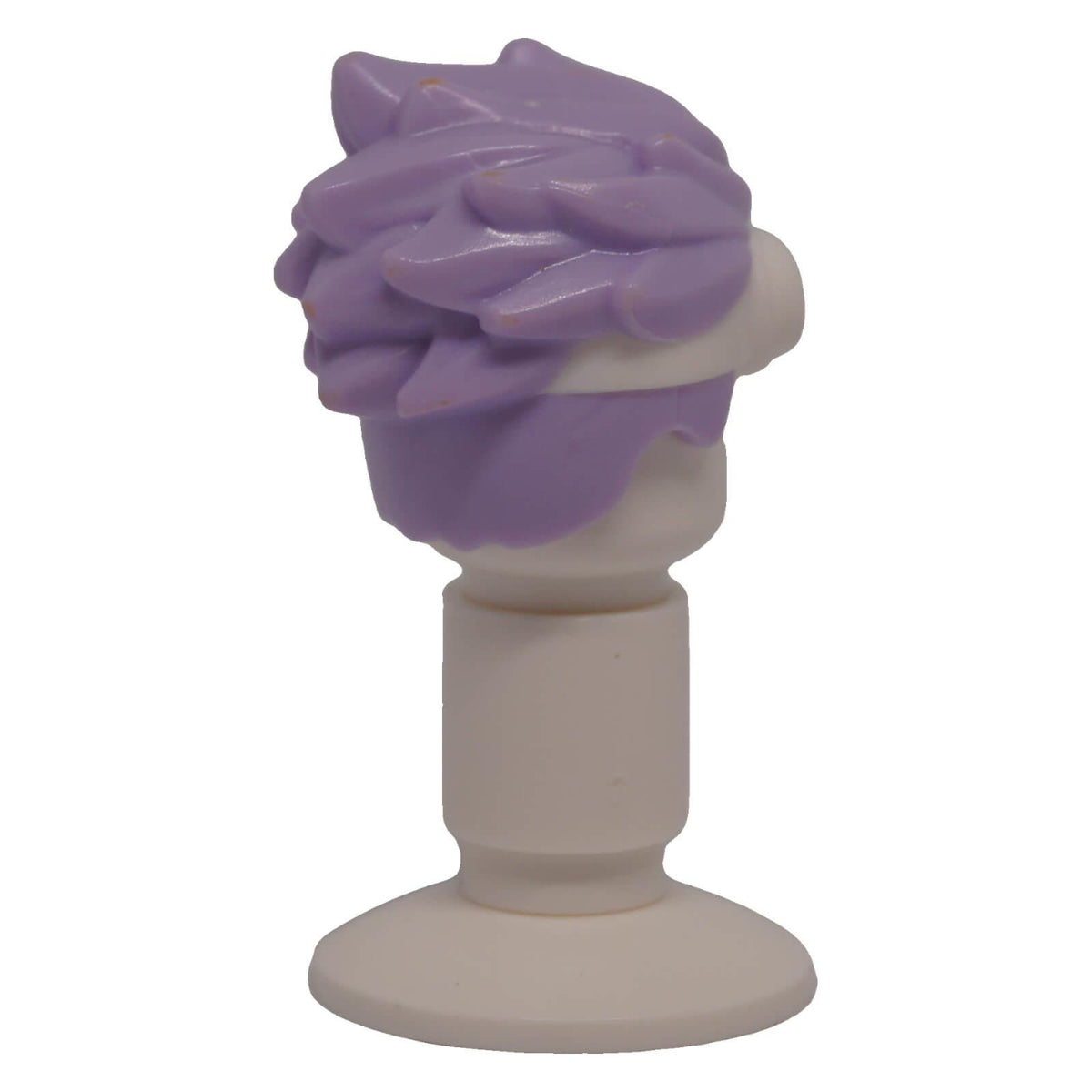 LEGO® 56298pb01 lavender spiked minifigure hair with goggles side view