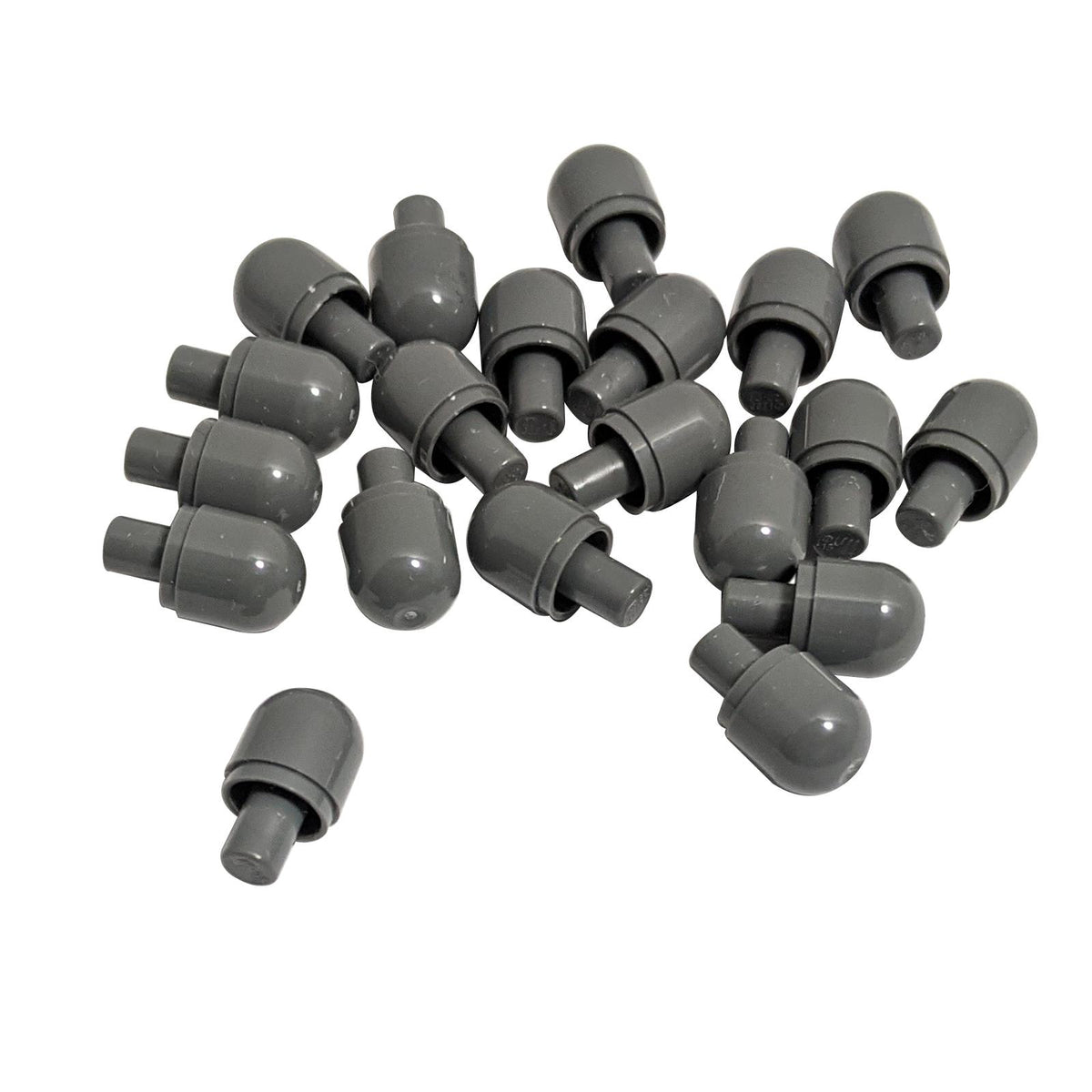 LEGO® 58176 BIONICLE Barraki Eye bar with light cover in Dark Bluish Gray, lot of 20