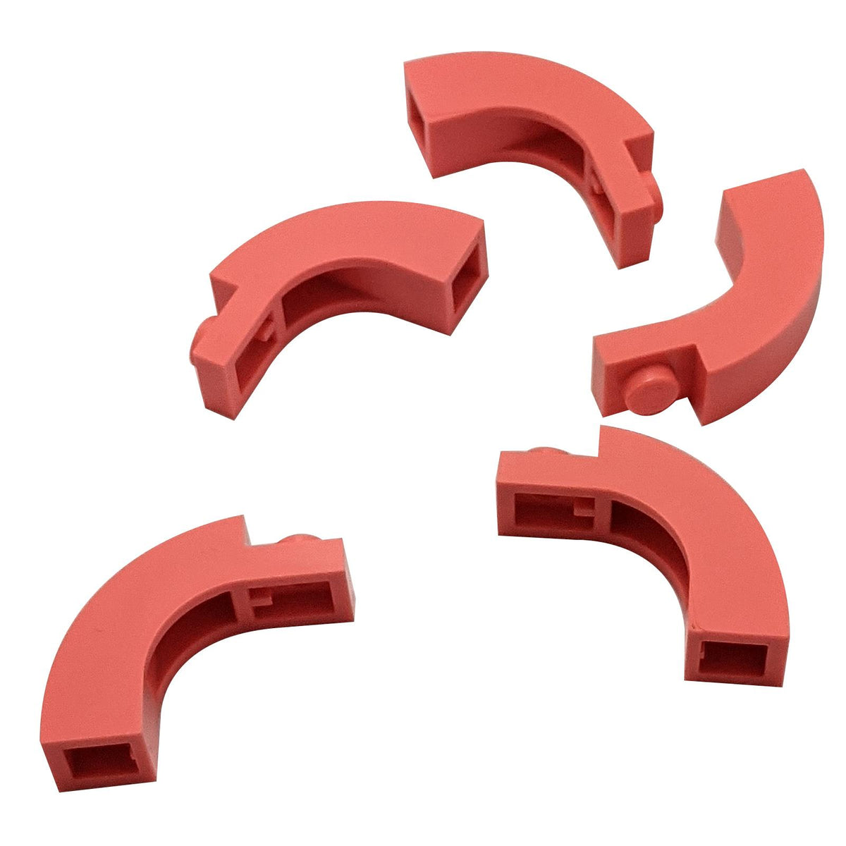 LEGO® 6005 Brick Arch 1 x 3 x 2 Curved Top in Coral