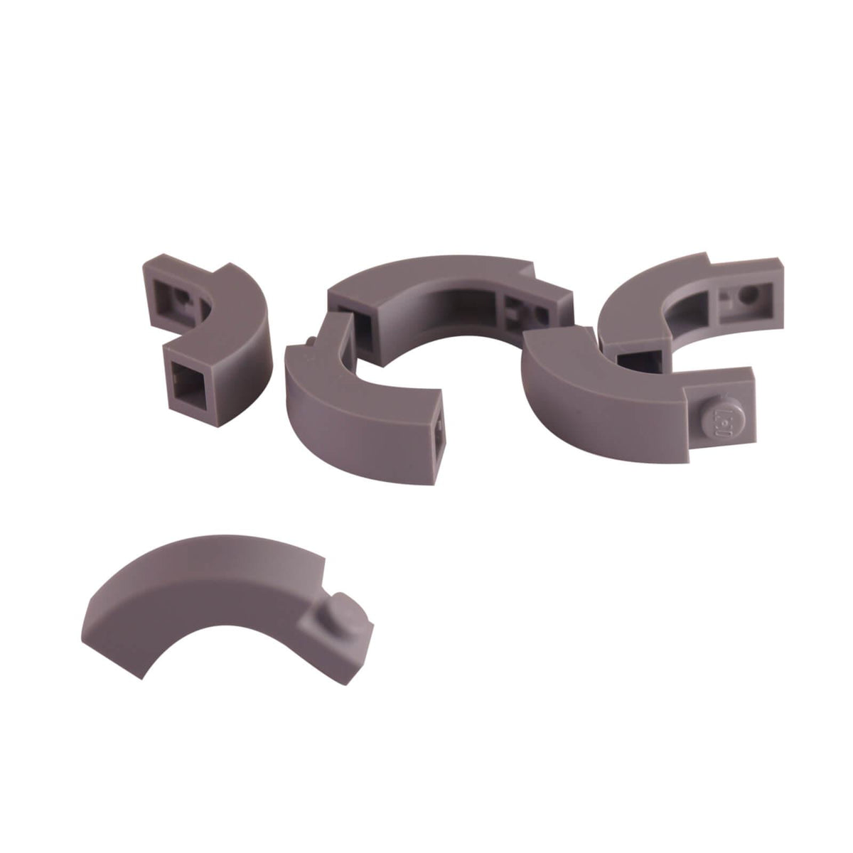 LEGO® 6005 Brick Arch 1 x 3 x 2 Curved Top in Light Bluish Gray