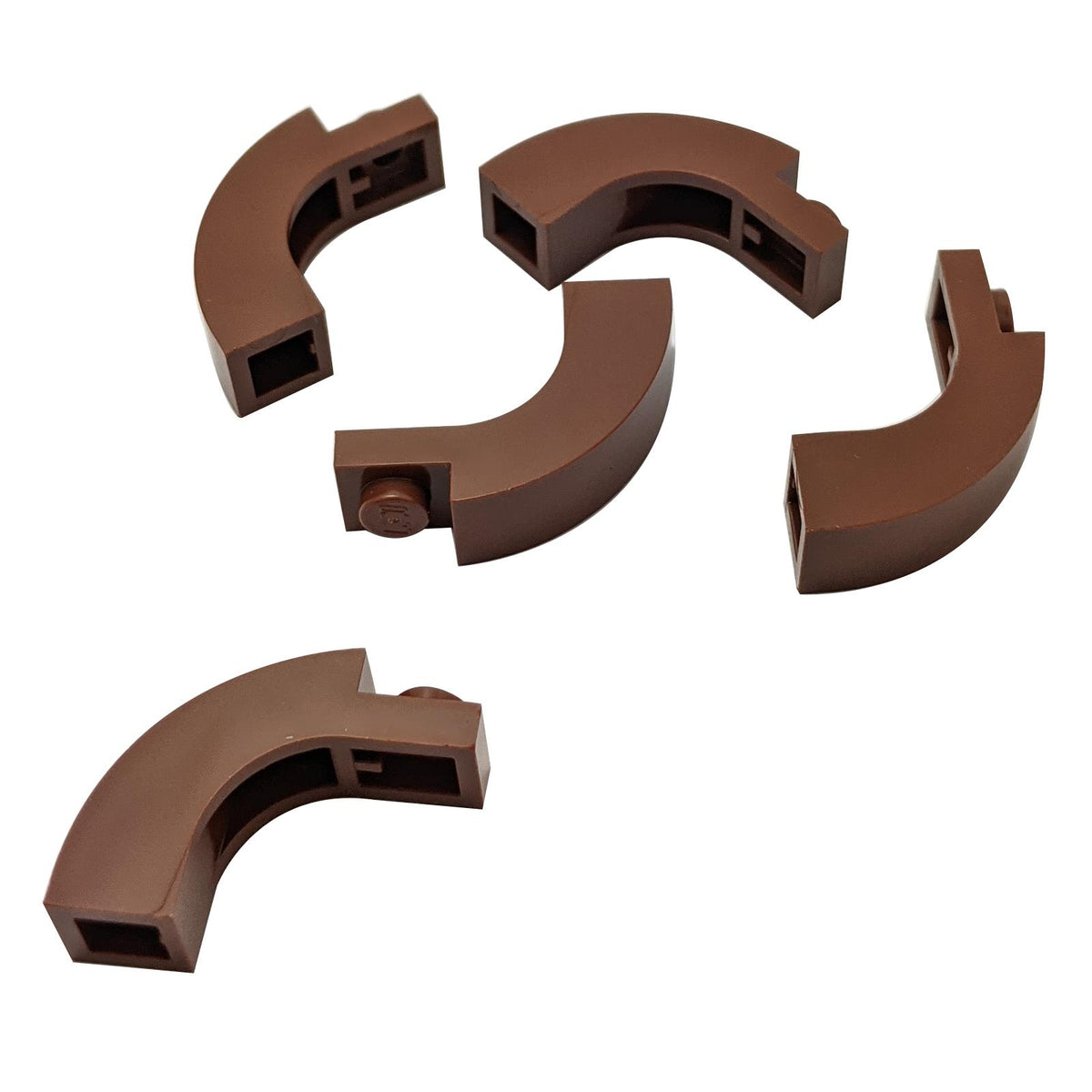 LEGO® 6005 Brick Arch 1 x 3 x 2 Curved Top in Reddish Brown