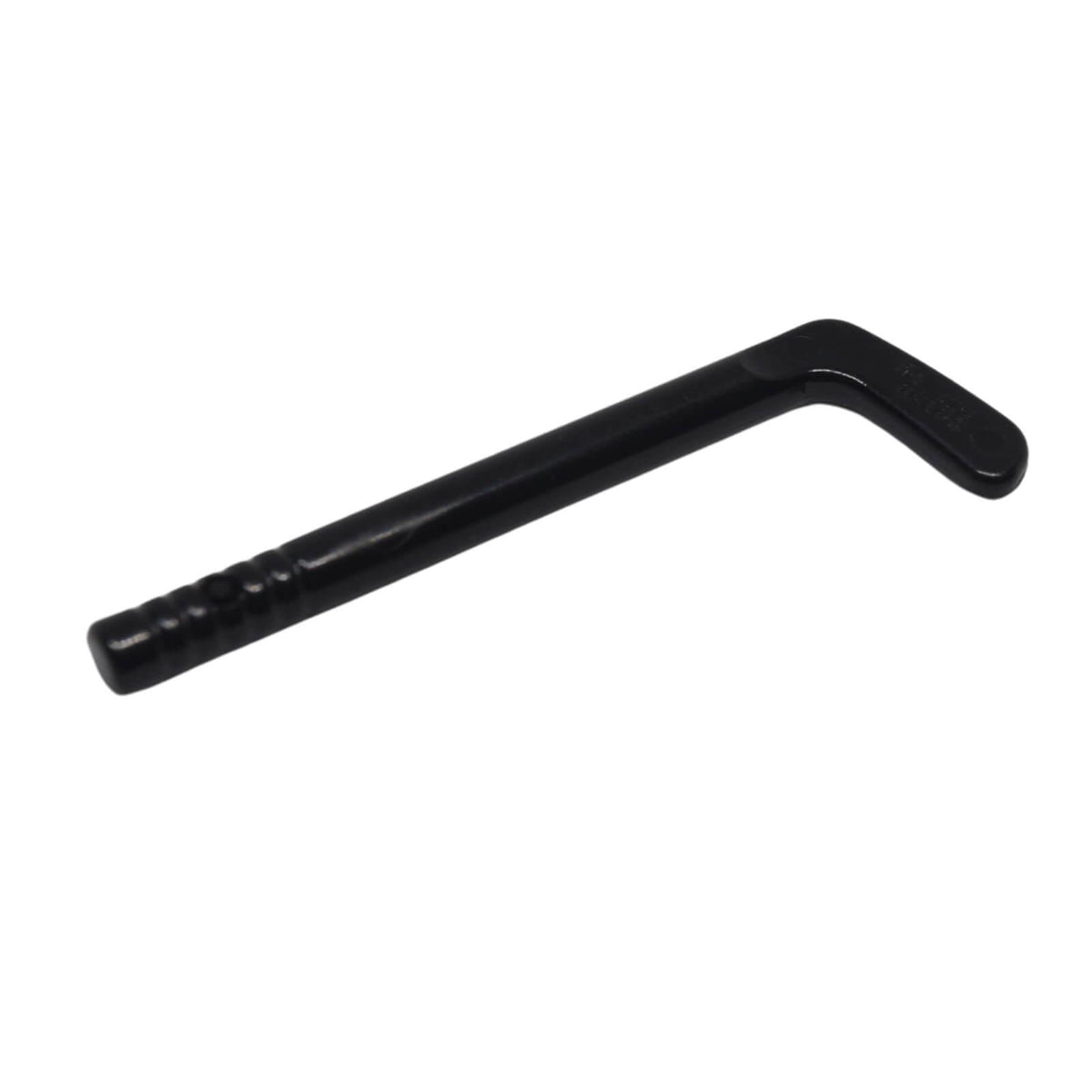 LEGO® 64000 black minifigure hockey stick with round shaft and angled blade