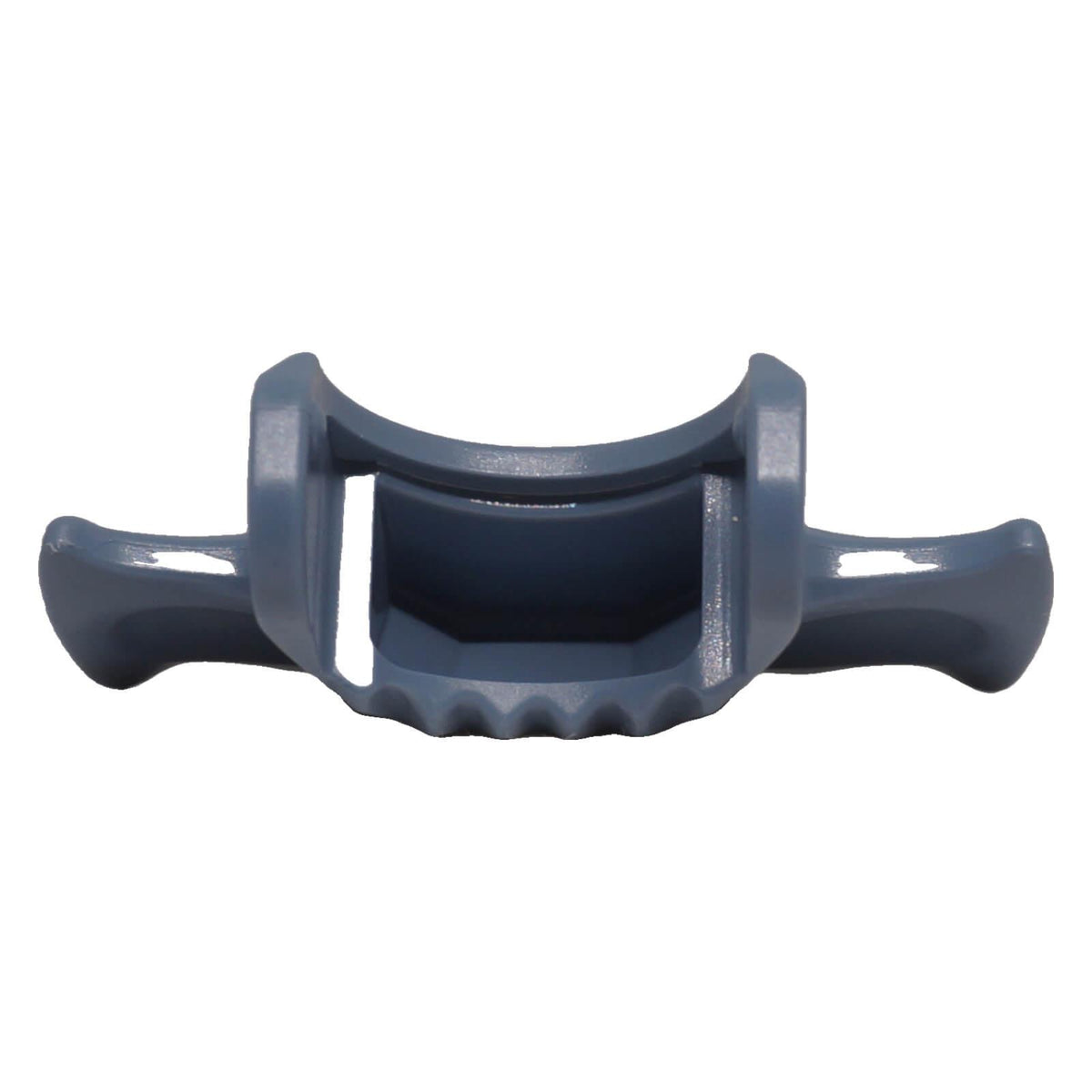 LEGO® 67229pb01 sand blue hammerhead shark head showing rear moulding and connection area
