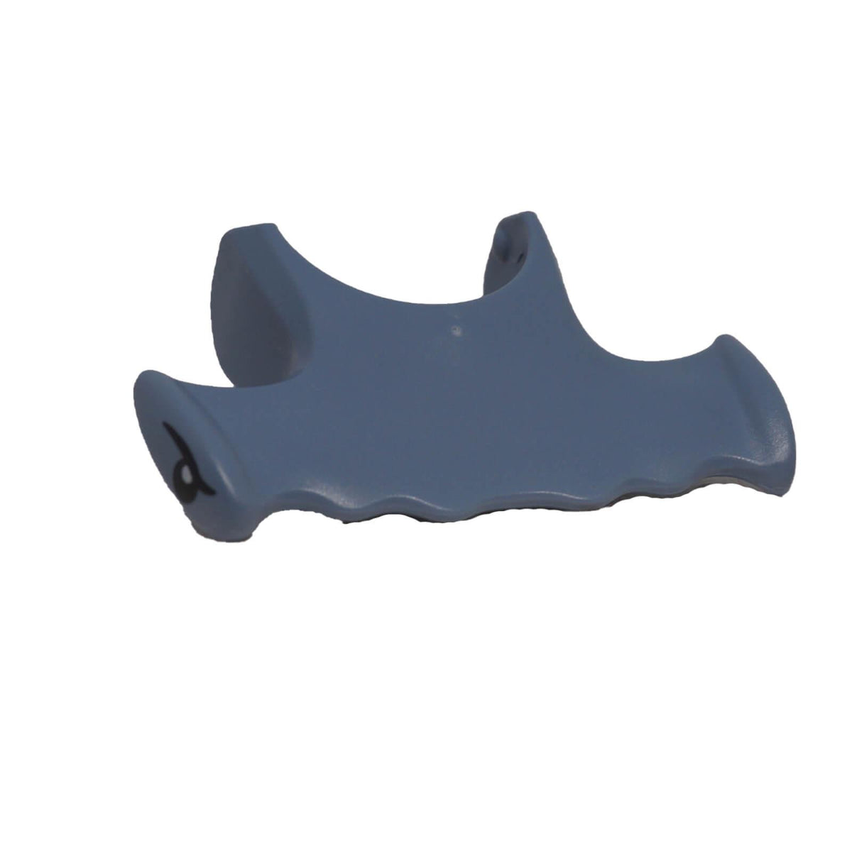 LEGO® 67229pb01 sand blue hammerhead shark head showing moulded profile and printed eye, side view