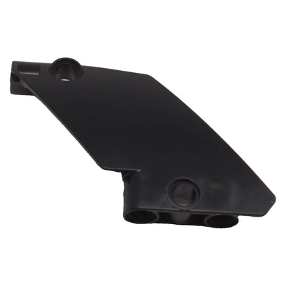 LEGO® 80267 black Technic Curved Panel #61 5 x 7 Tapered Left opposite side view