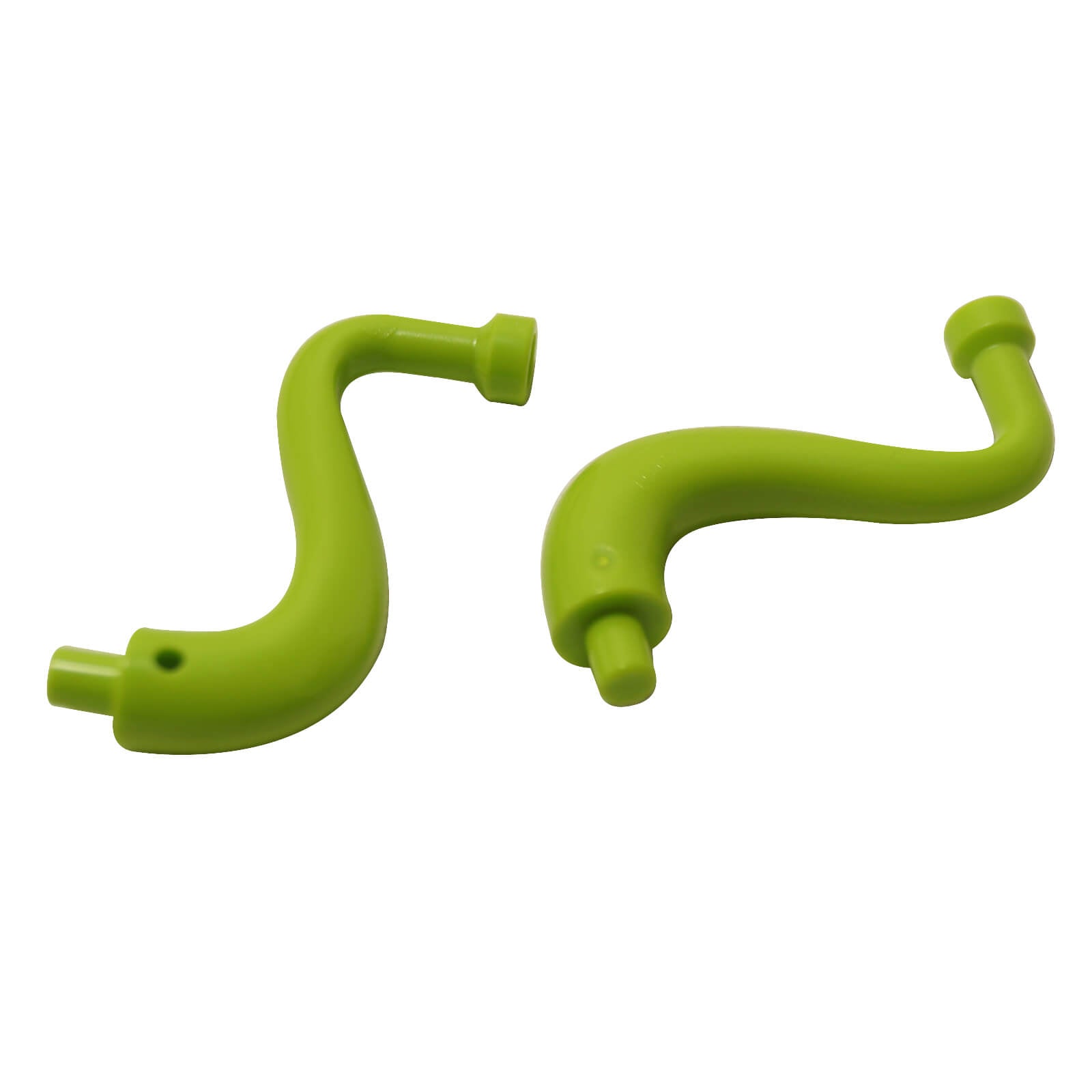 LEGO elephant trunk tail piece 80597 lime flexible creature element