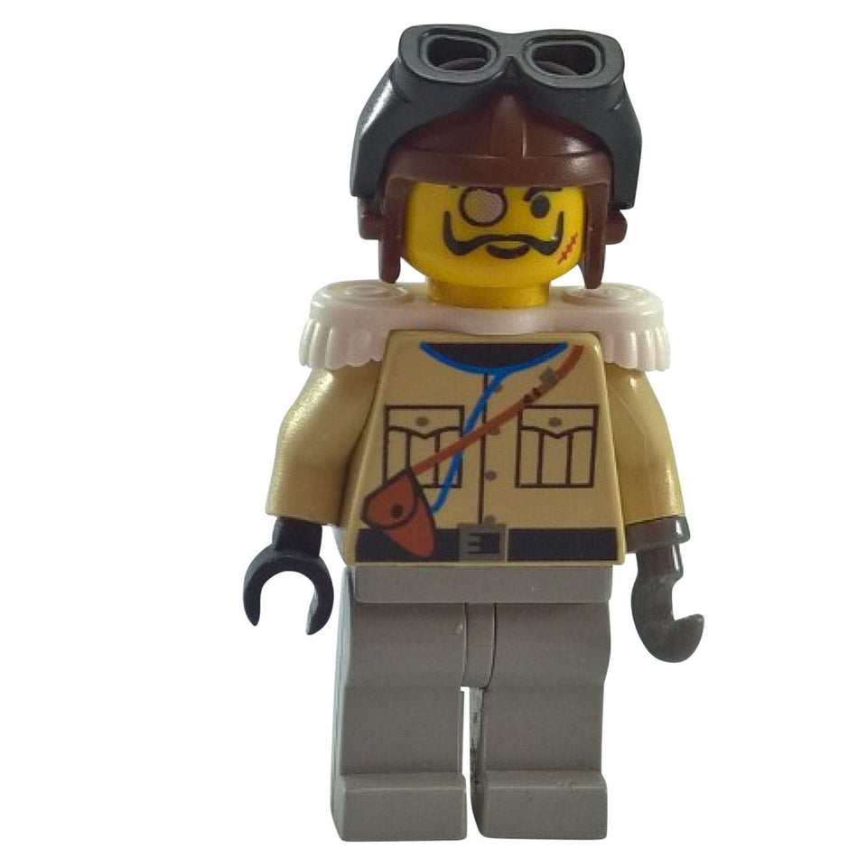 LEGO Baron Von Barron pilot minifigure adv004 aviator goggles