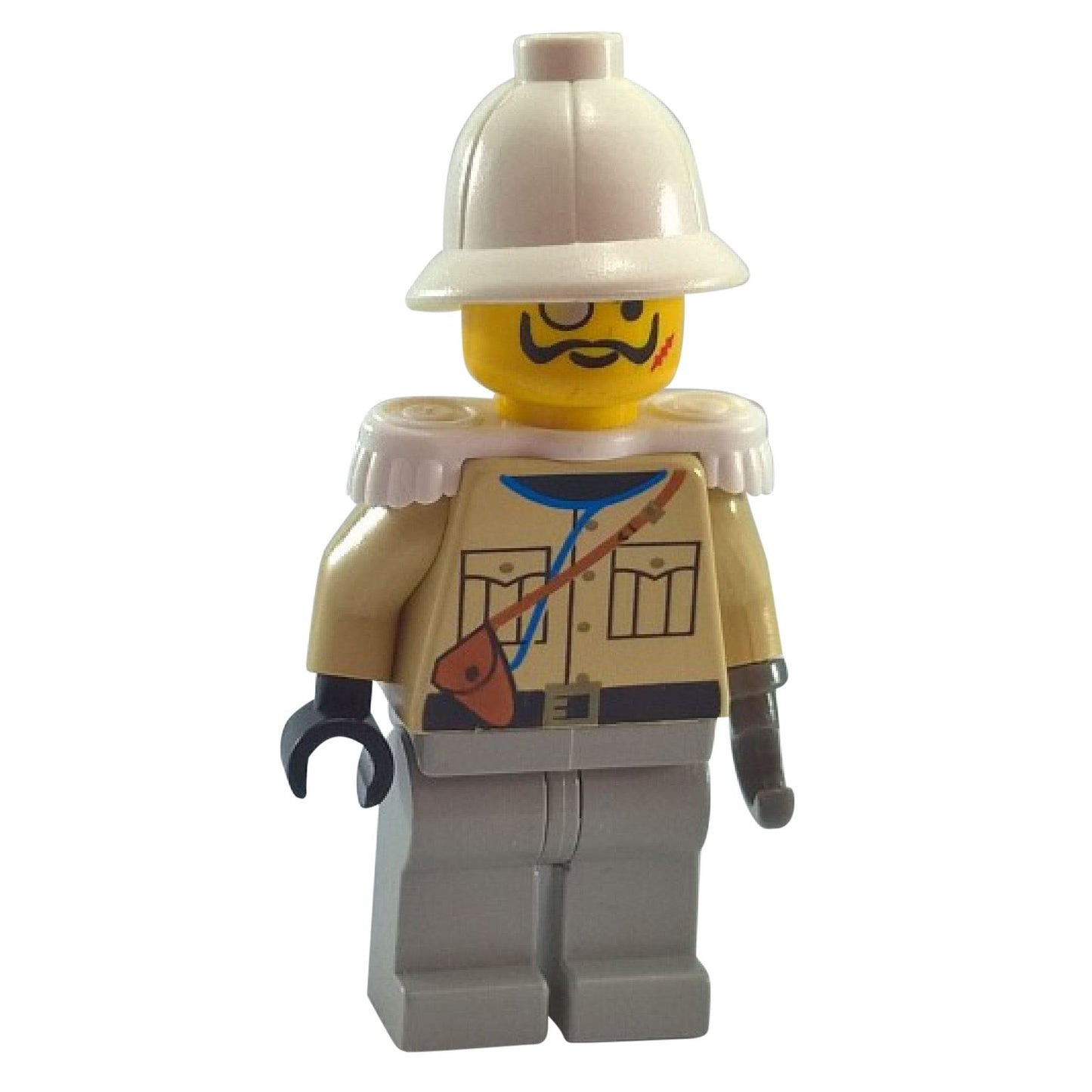 LEGO Baron Von Barron minifigure adv039 pith helmet monocle explorer