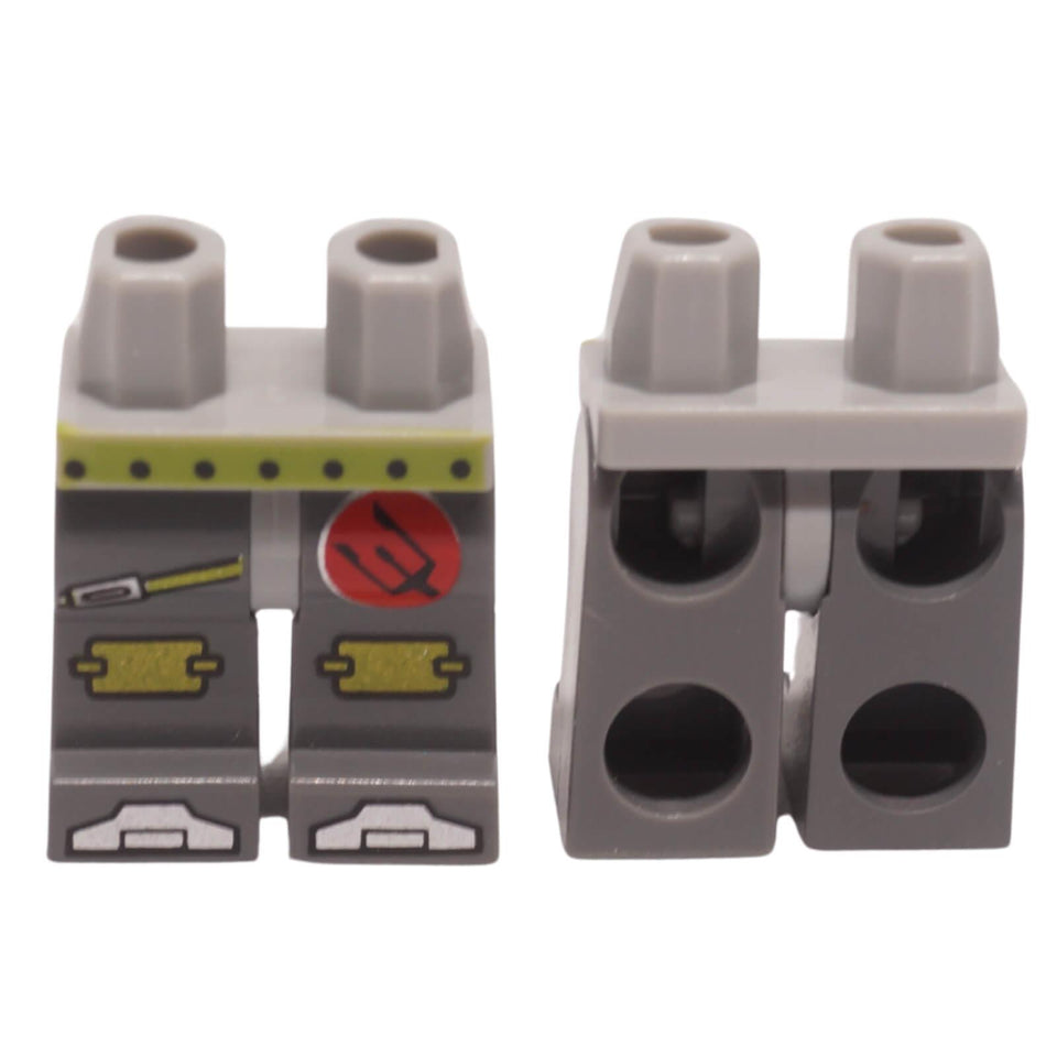 LEGO Atlantis diver printed minifigure legs dark bluish gray 970c85pb02