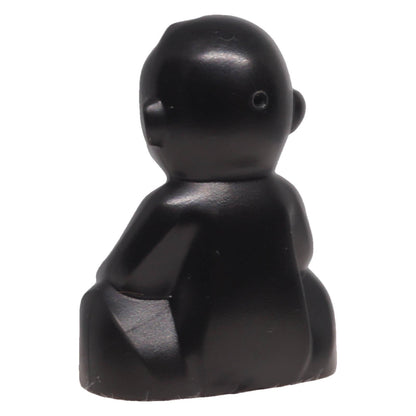 LEGO® baby gorilla 5619pb01 black animal figure back view