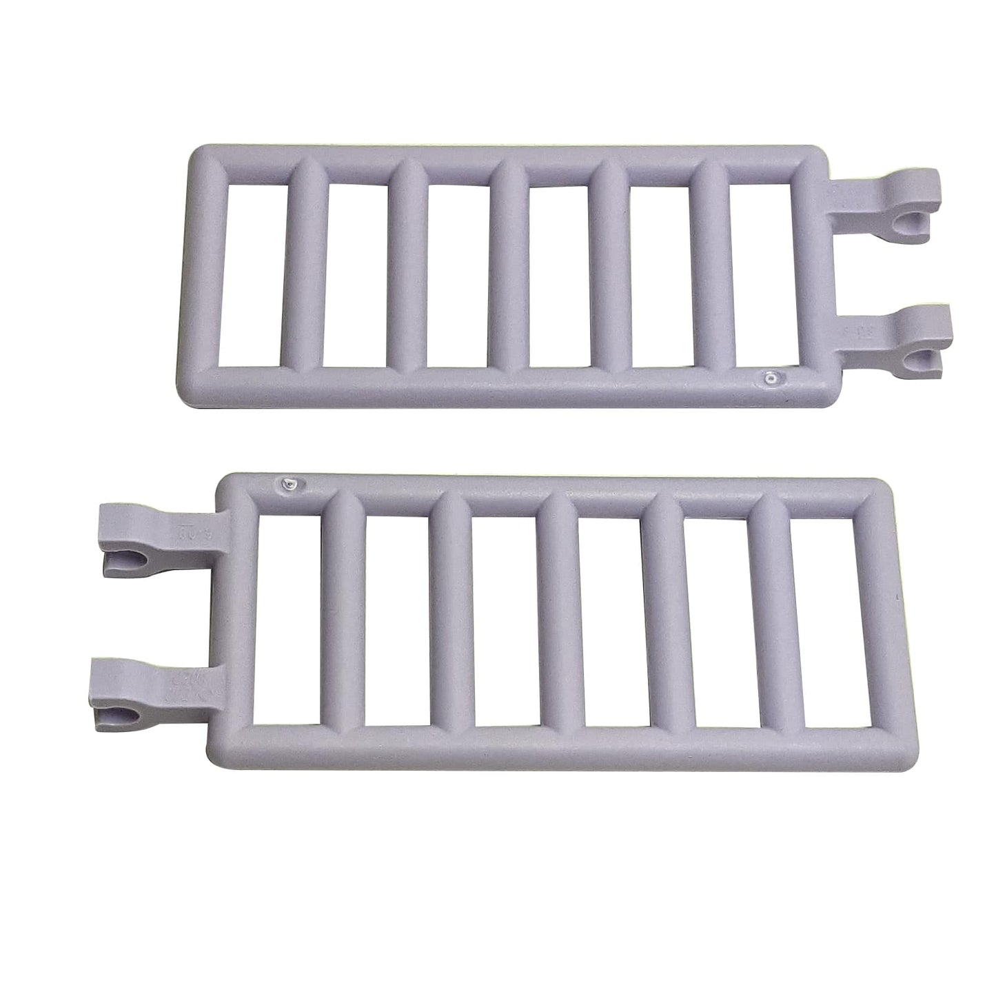 LEGO® element drabinki drążkowej 7 x 3 z dwoma zaciskami bocznymi, stosowany jako drabina lub balustrada, kolor lawendowy
