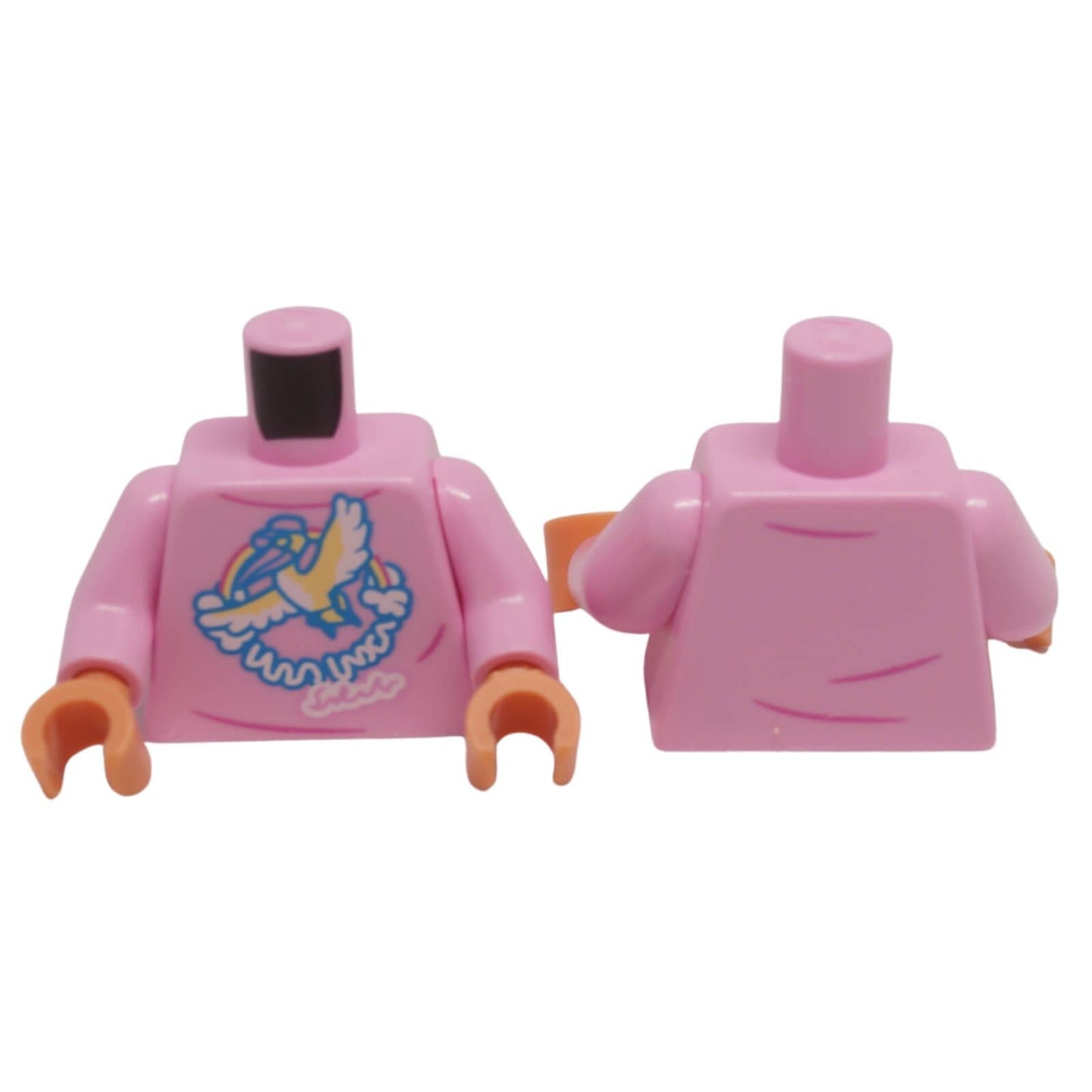 LEGO bird graphic sweater torso with decorative clothing print 973pb6207c01
