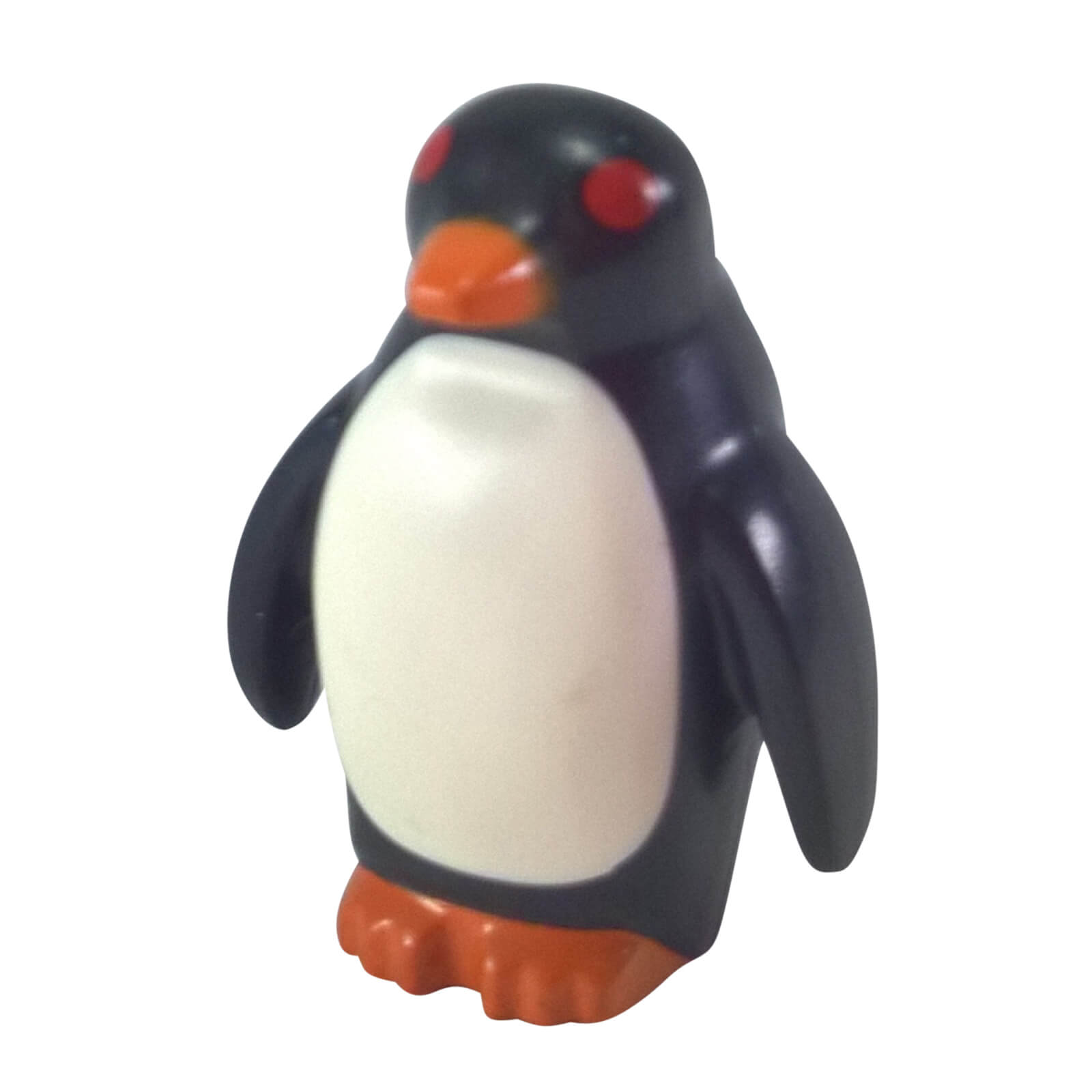 LEGO black penguin orange beak 26076pb02 sea animal figure