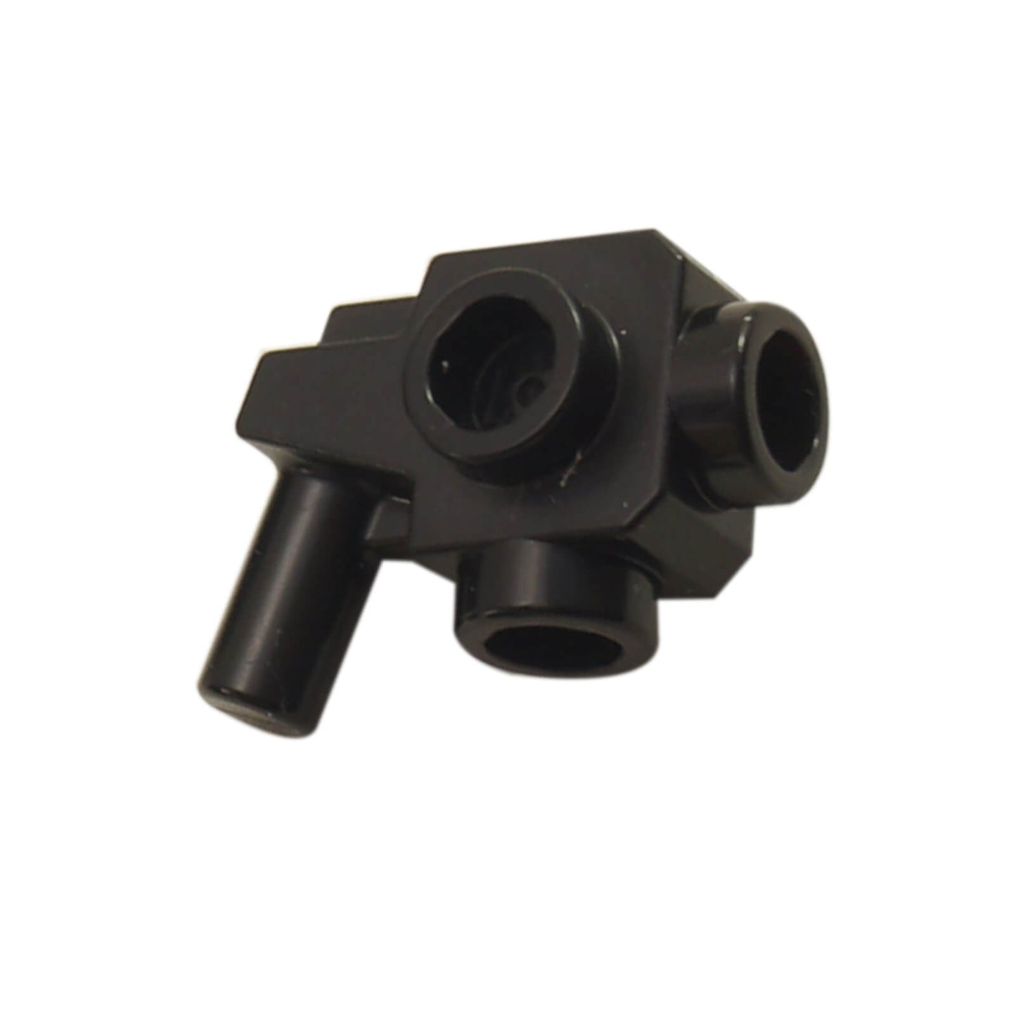 LEGO blaster gun with studs part 44709 customizable weapon piece, black