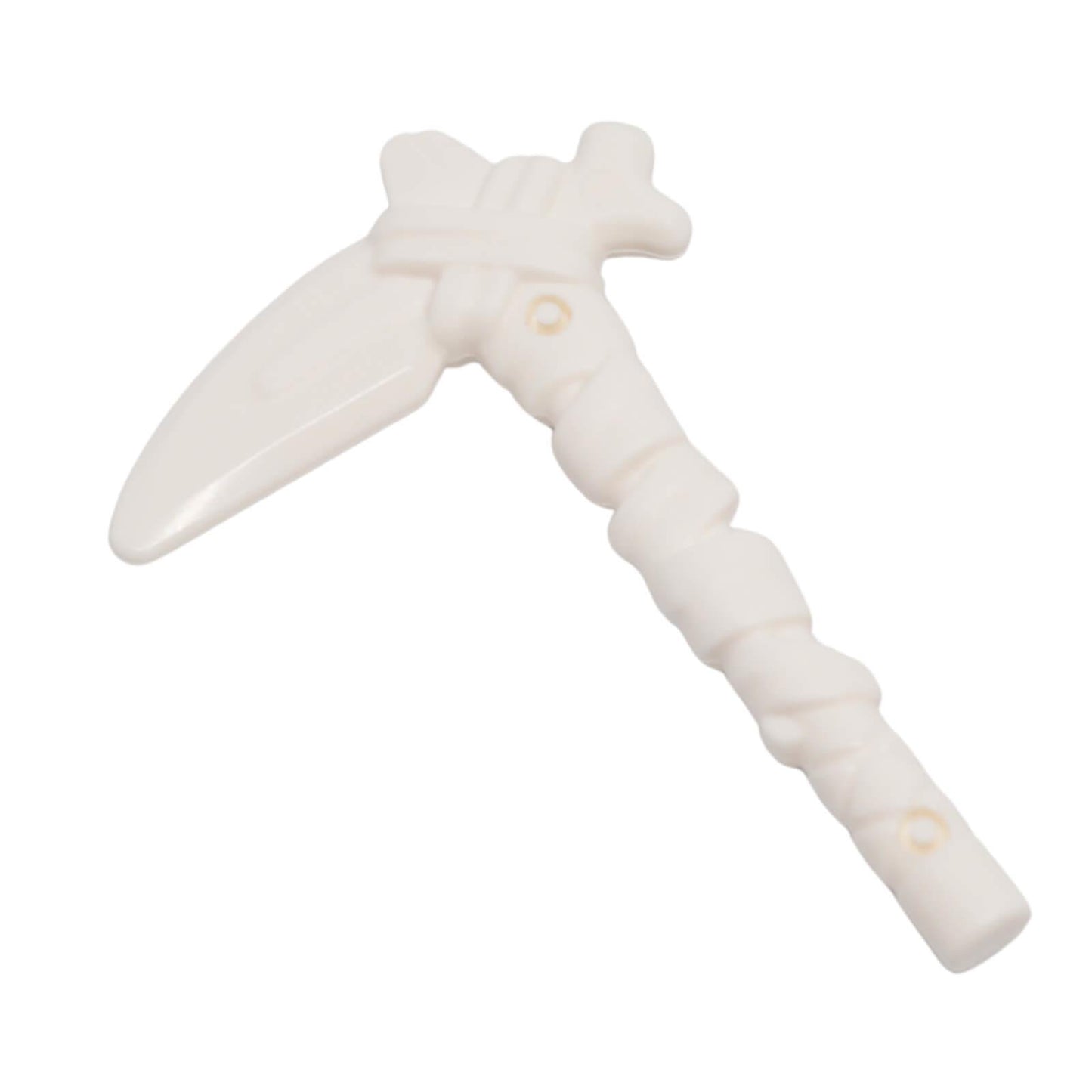 LEGO® Bone Sickle weapon 2186a with curved blade and ribbed handle