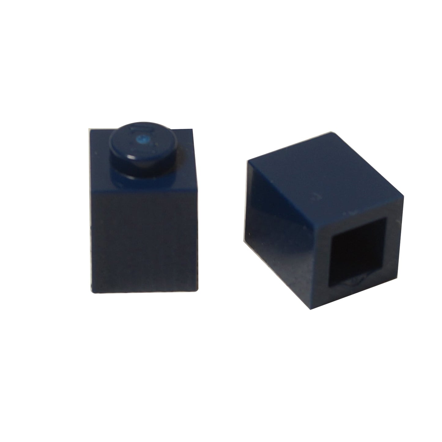 LEGO® Brick 1 x 1 in dark blue, a small square brick with one top stud used for basic building connections.