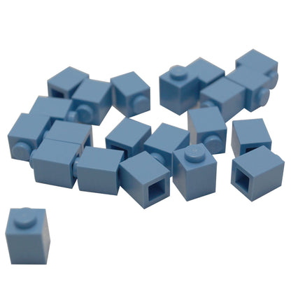 LEGO® Brick 1 x 1 in medium blue, a small square brick with one top stud used for basic building connections.