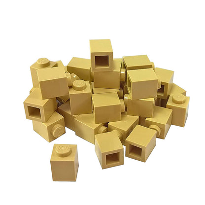 LEGO® Brick 1 x 1 in tan, a small square brick with one top stud used for basic building connections.