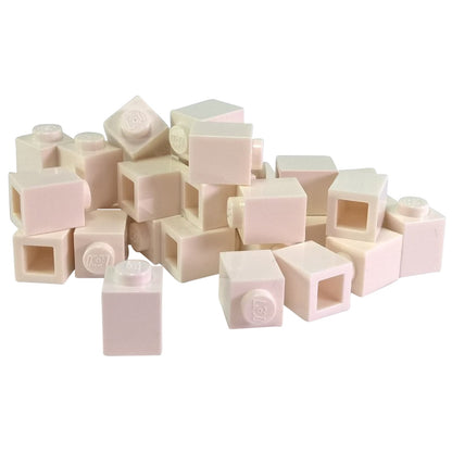 LEGO® Brick 1 x 1 in white, a small square brick with one top stud used for basic building connections.