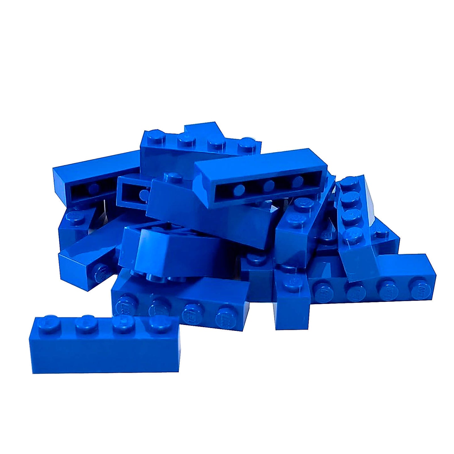 LEGO Brick 1x4 3010 standard building element blue