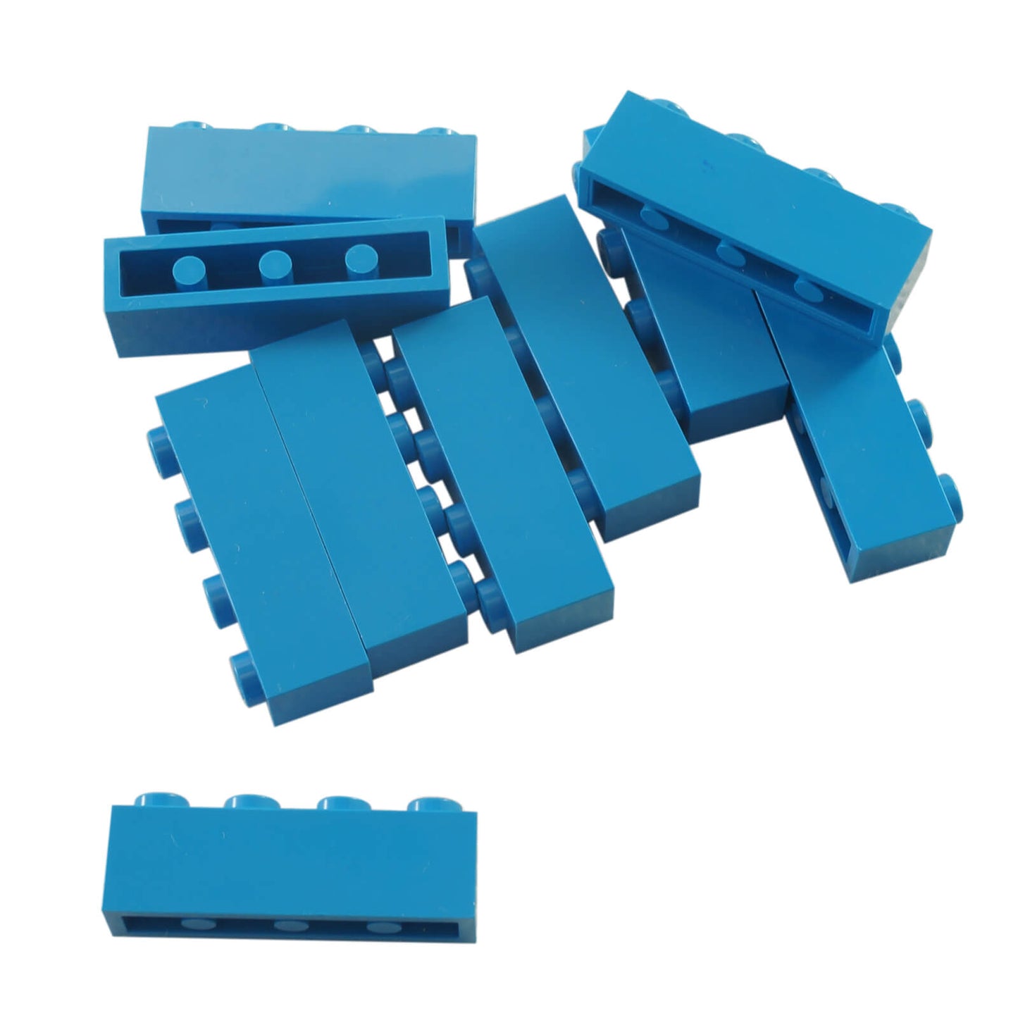 LEGO Brick 1x4 3010 standard building element dark azure