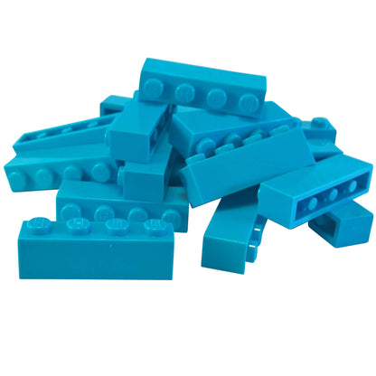 LEGO Brick 1x4 3010 standard building element medium azure