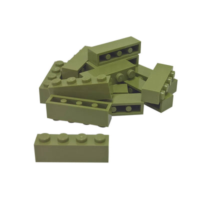 LEGO Brick 1x4 3010 standard building element olive green