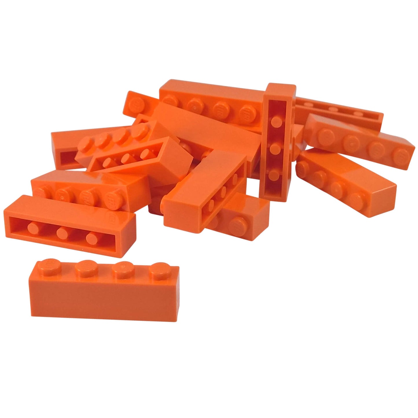 LEGO Brick 1x4 3010 standard building element orange