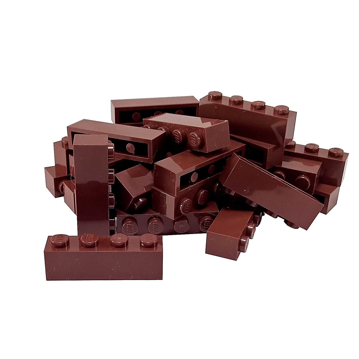 LEGO Brick 1x4 3010 standard building element reddish brown