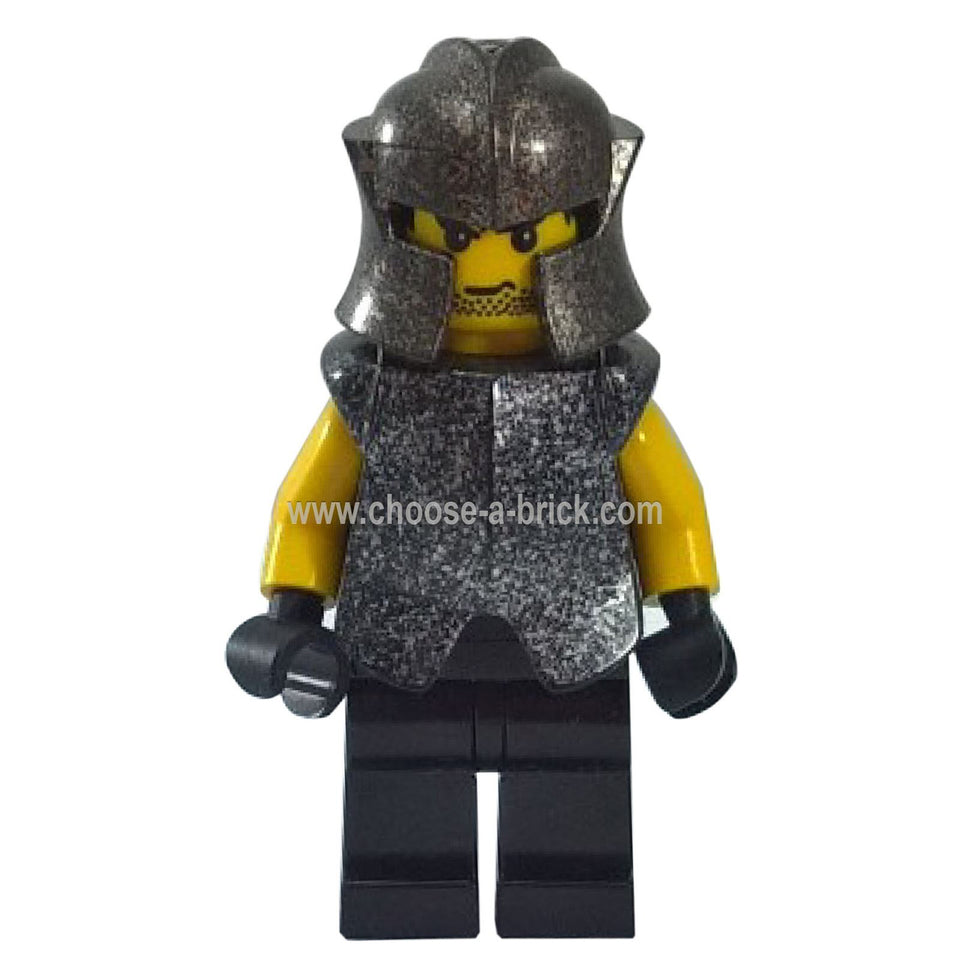 LEGO Minifigura Caballero Rebelde 6 - cas313, primera vista.