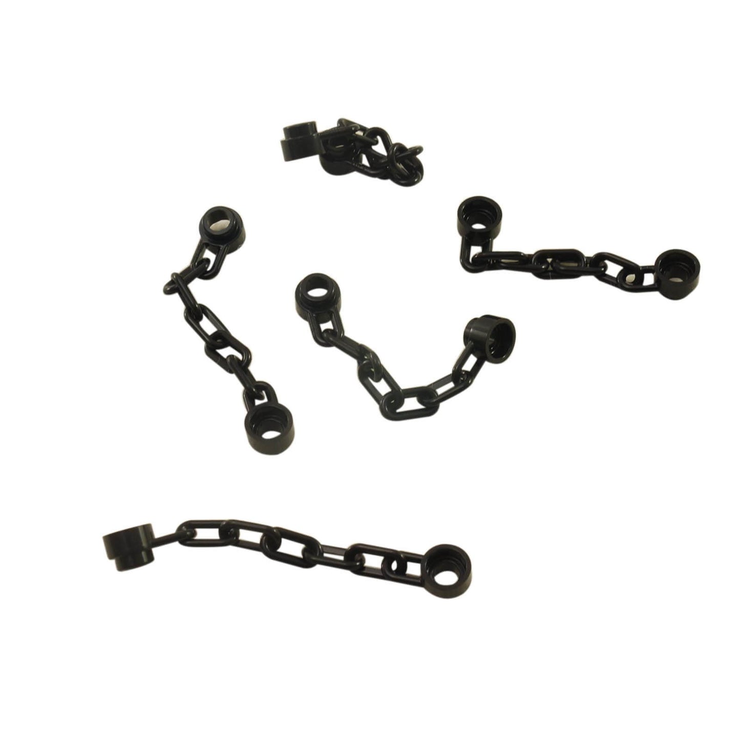 LEGO Chain 5 Links Part 92338 Flexible Chain Element black