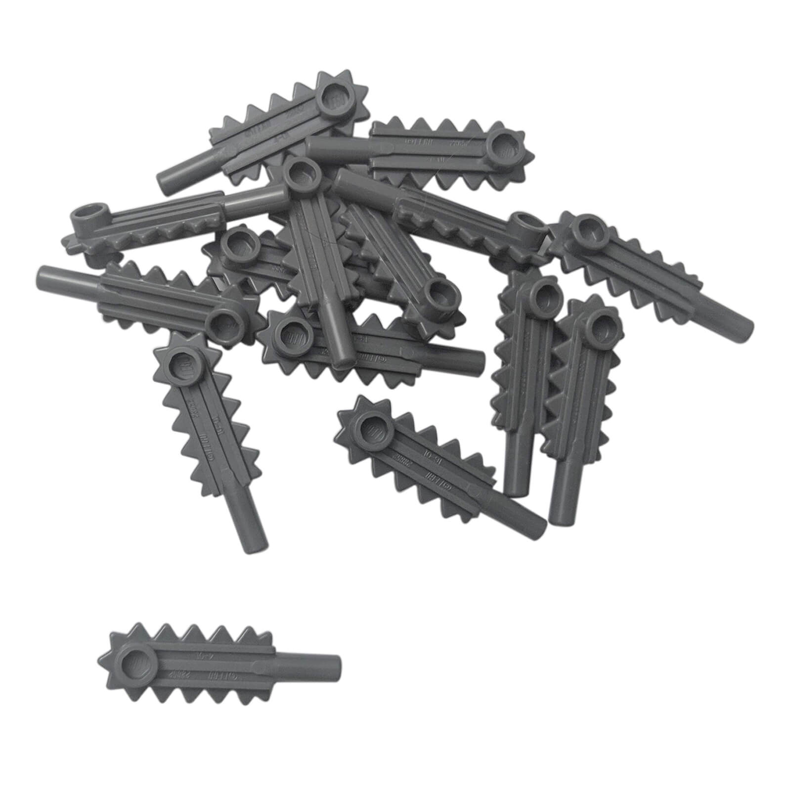 LEGO® Chainsaw Blade 6117 dark bluish gray minifigure tool