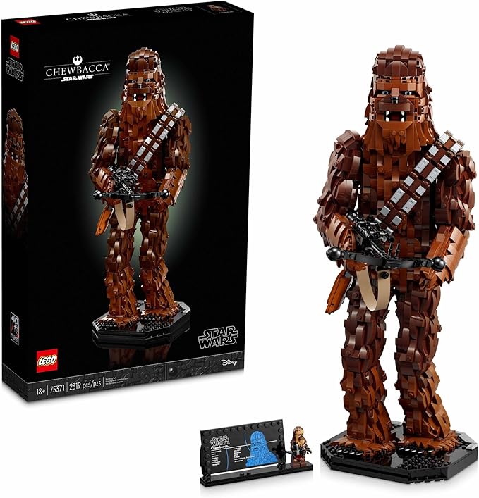 LEGO Star Wars Chewbacca 75371 buildable figure display model set