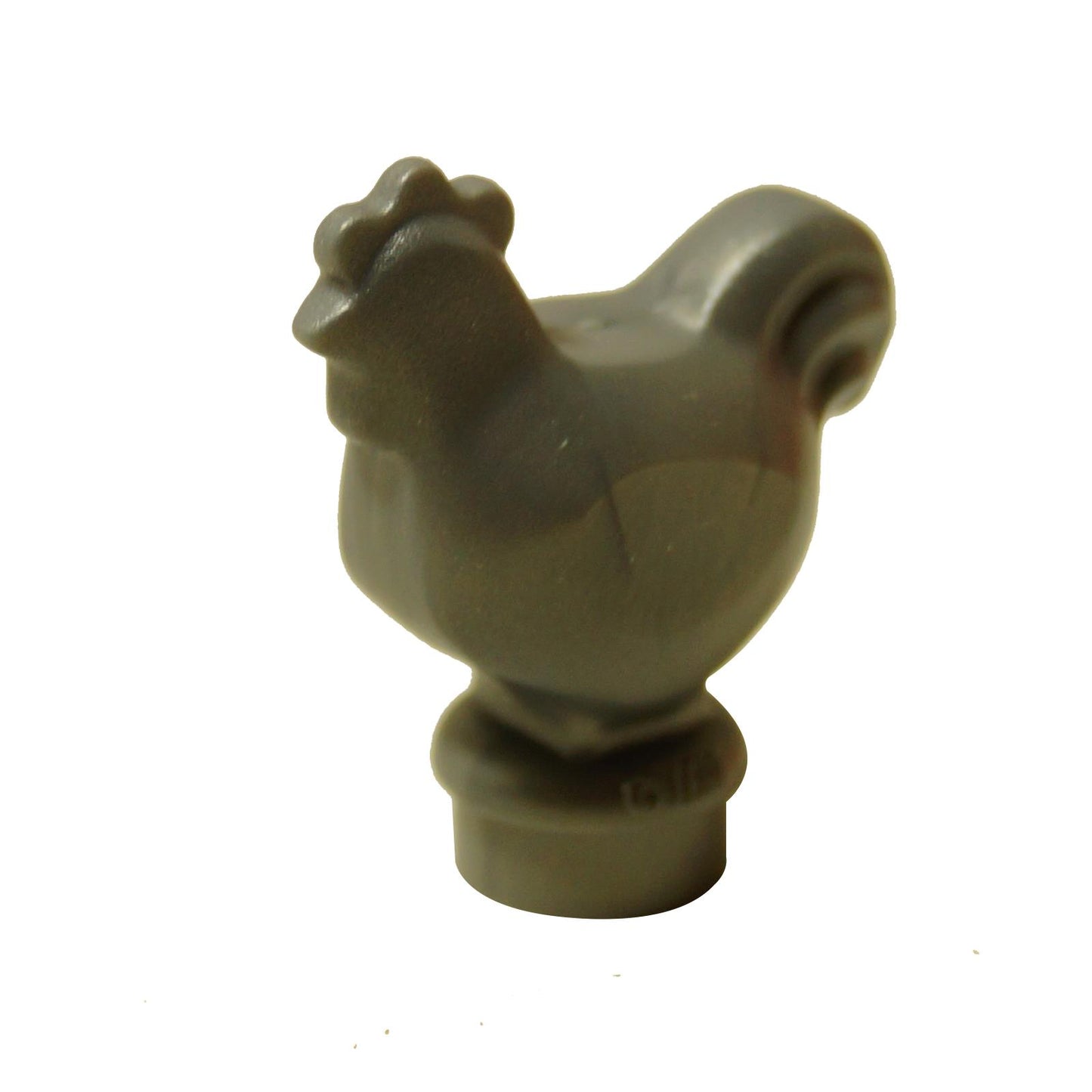 LEGO® chicken narrow base 95342 light bluish gray farm animal figure