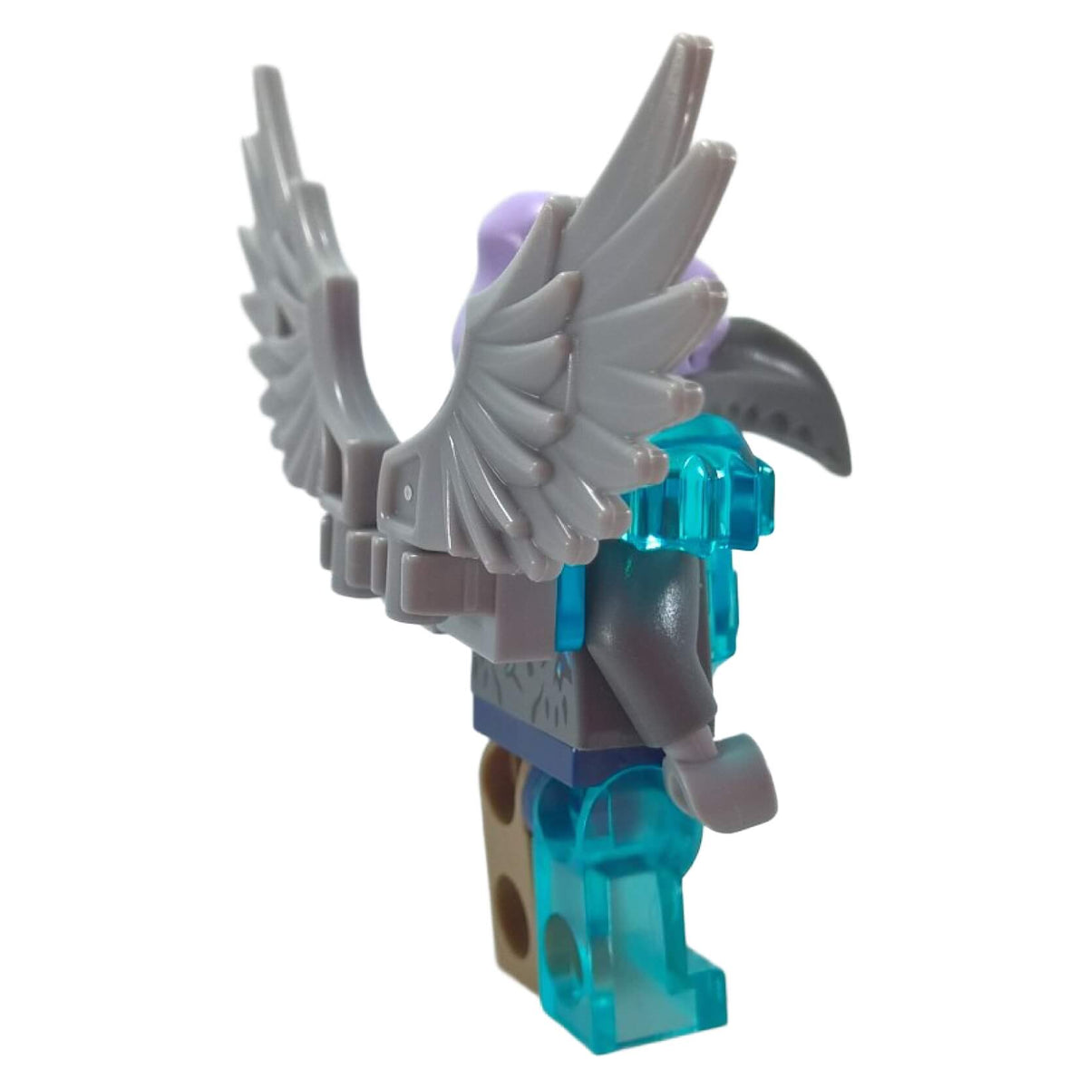 LEGO Chima Vornon loc088 minifigure with trans-light blue heavy armor backside