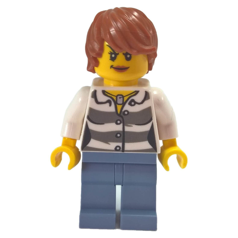 LEGO Minifigura Bandido às riscas cty514 - cty0514new