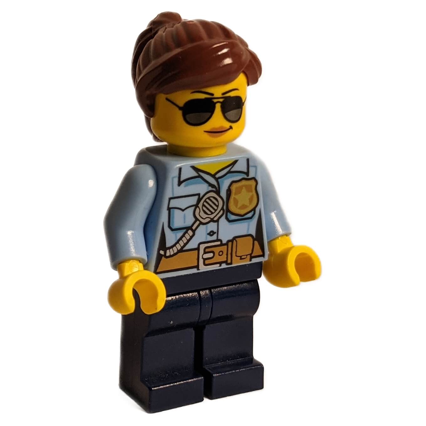 LEGO® City Female Police Officer Minifigure cty0744 from 60136 Police Starter Set - sideview