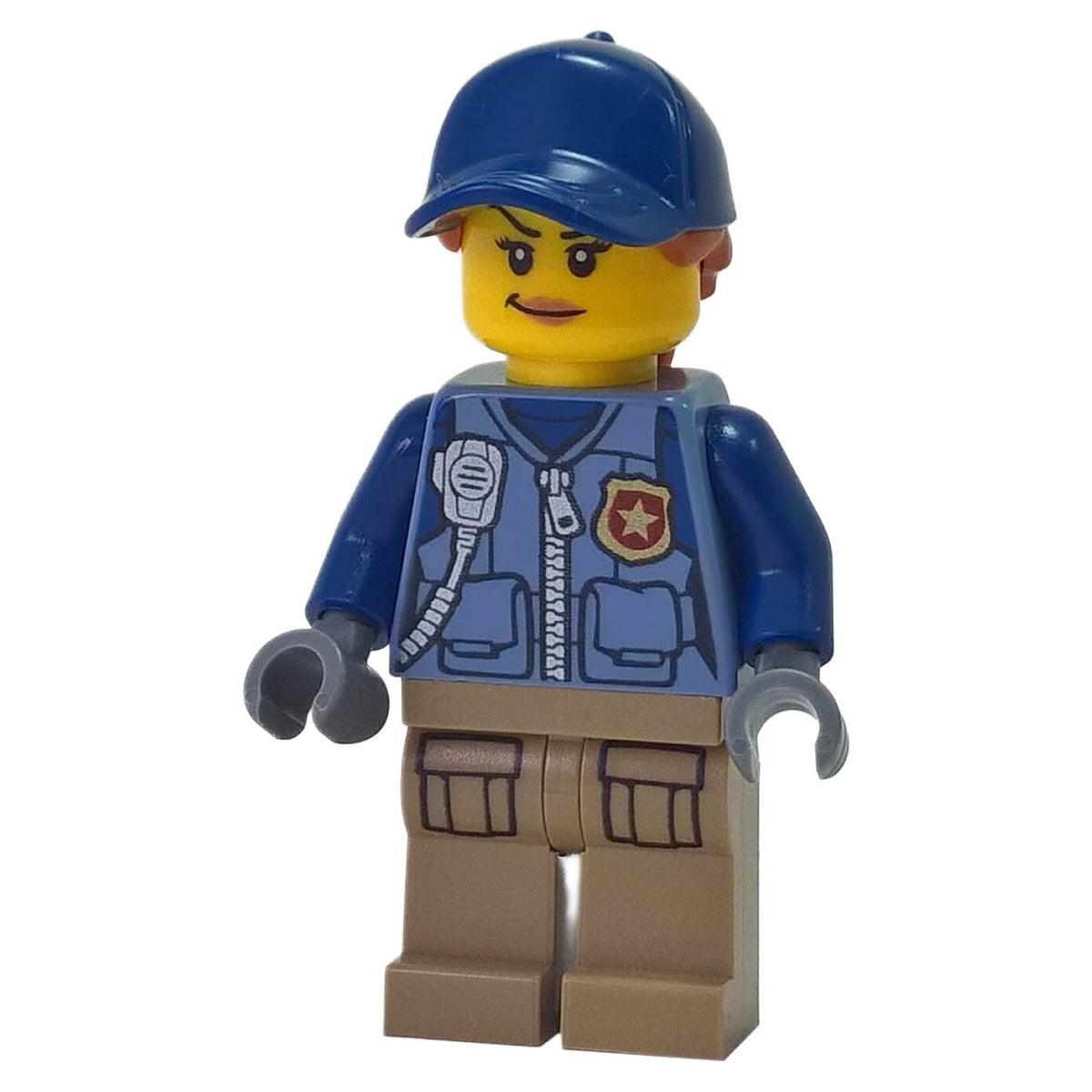 LEGO® City Mountain Police Officer minifigure cty0869 from set 60171 front view