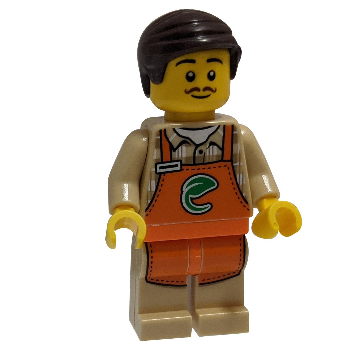 LEGO® City Mr. Produce Minifigure with Orange Produce Apron