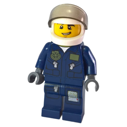 LEGO® City Police Helicopter Pilot cty0632 with Dark Blue Jumpsuit