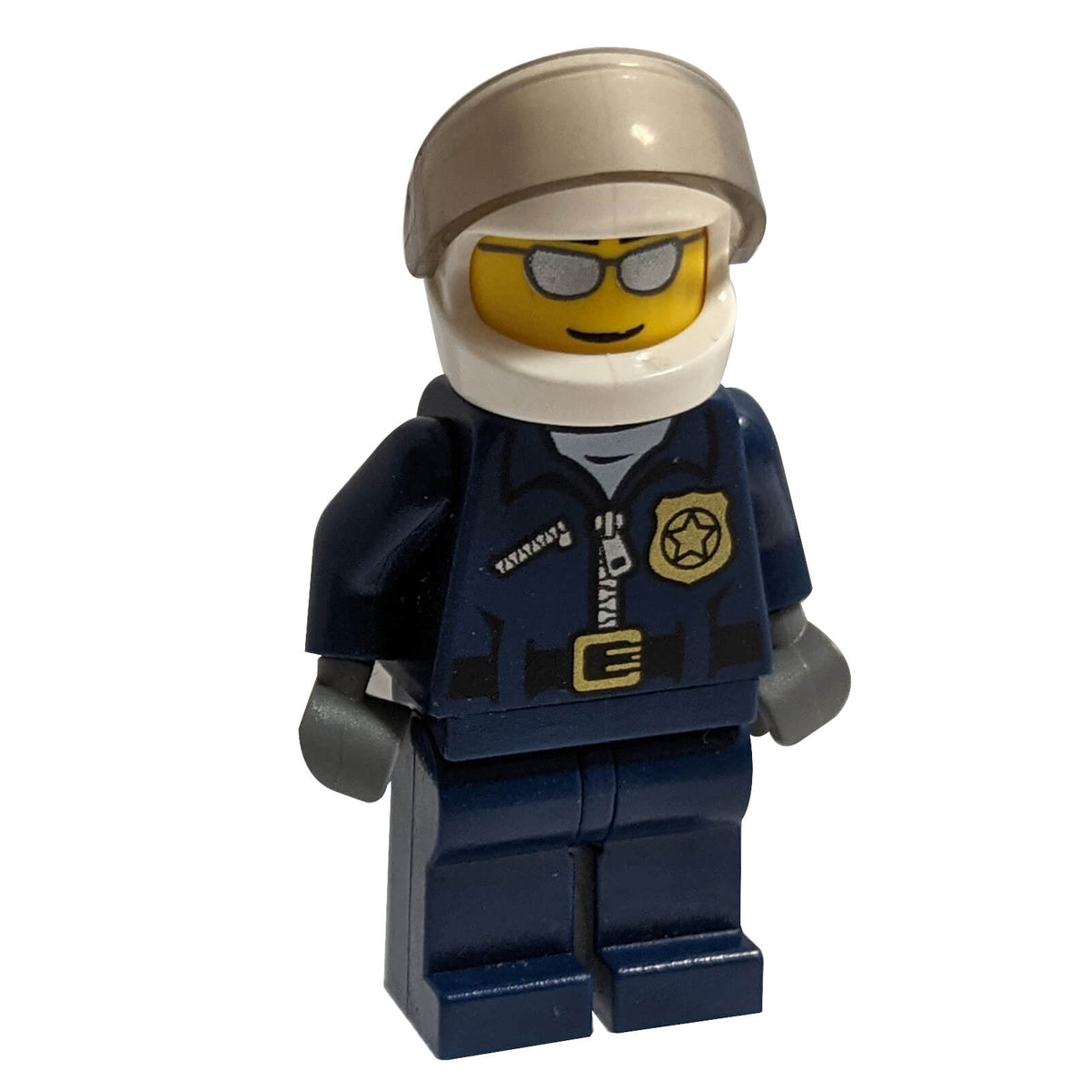 LEGO® City Police Motorcycle Officer cty0449 with Silver Sunglasses