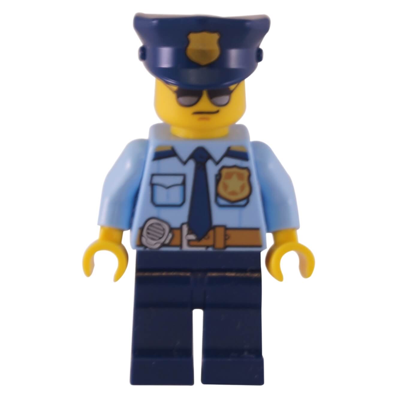 LEGO® City Police Officer minifigure cty0778 from 60138 High-speed Chase front view