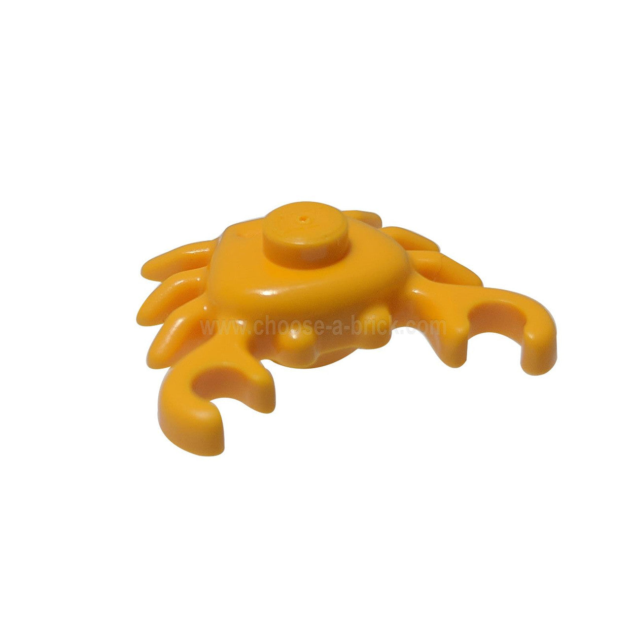 LEGO crab animal figure 33121 bright light orange small sea creature accessory