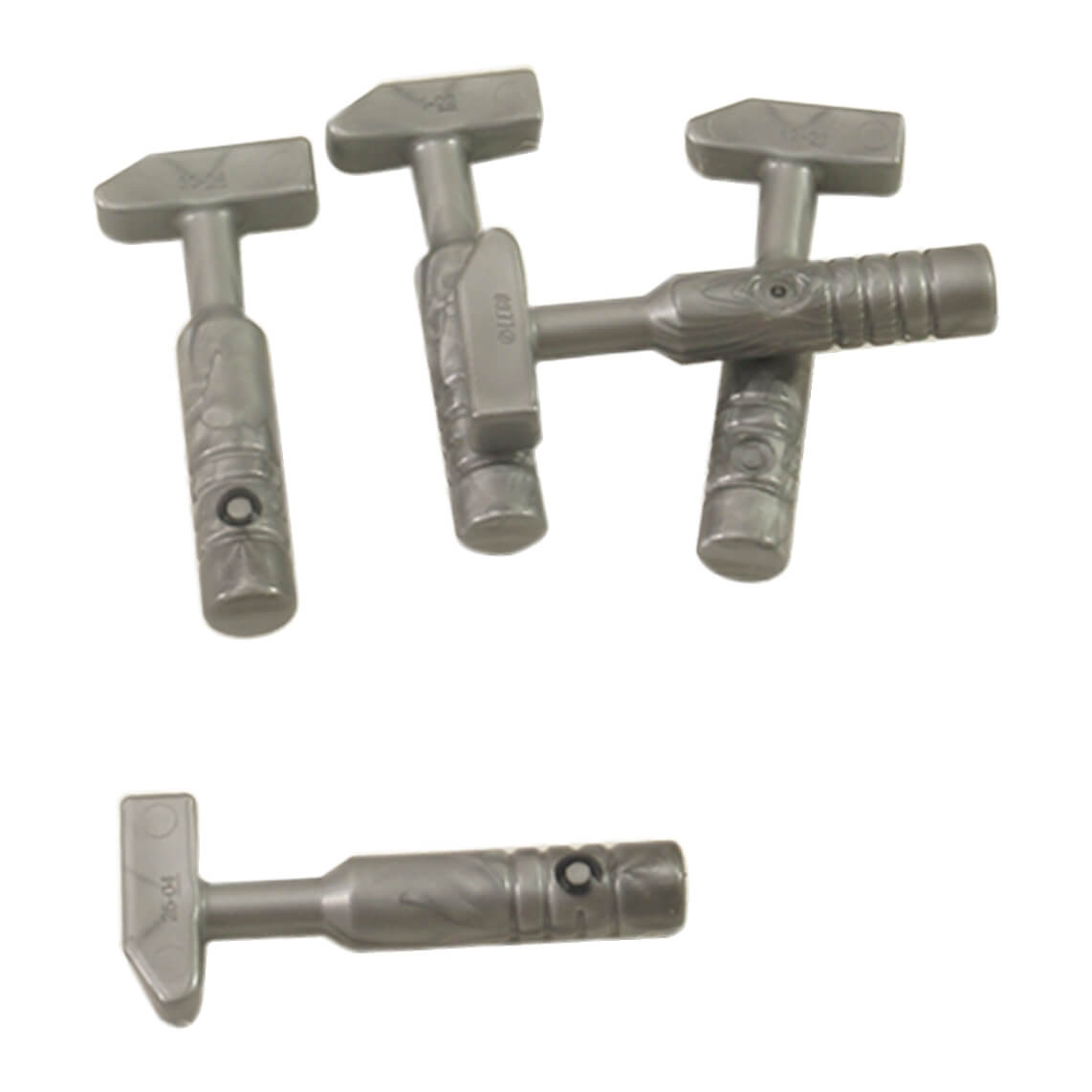 LEGO® Cross Pein Hammer 11402h flat silver minifigure tool