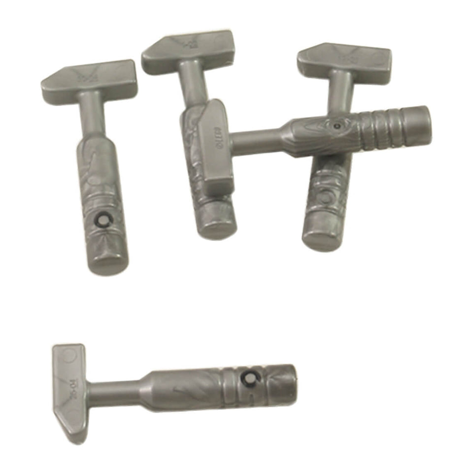LEGO® Cross Pein Hammer 11402h flat silver minifigure tool