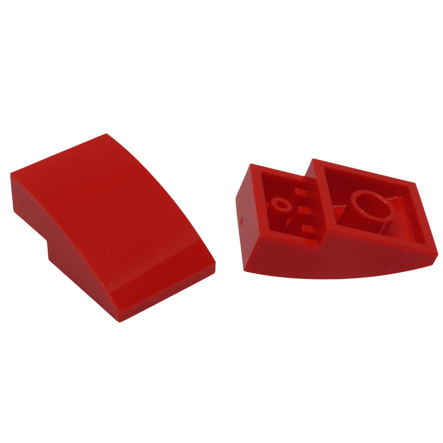 LEGO curved slope 3x2 24309 smooth surface element, red