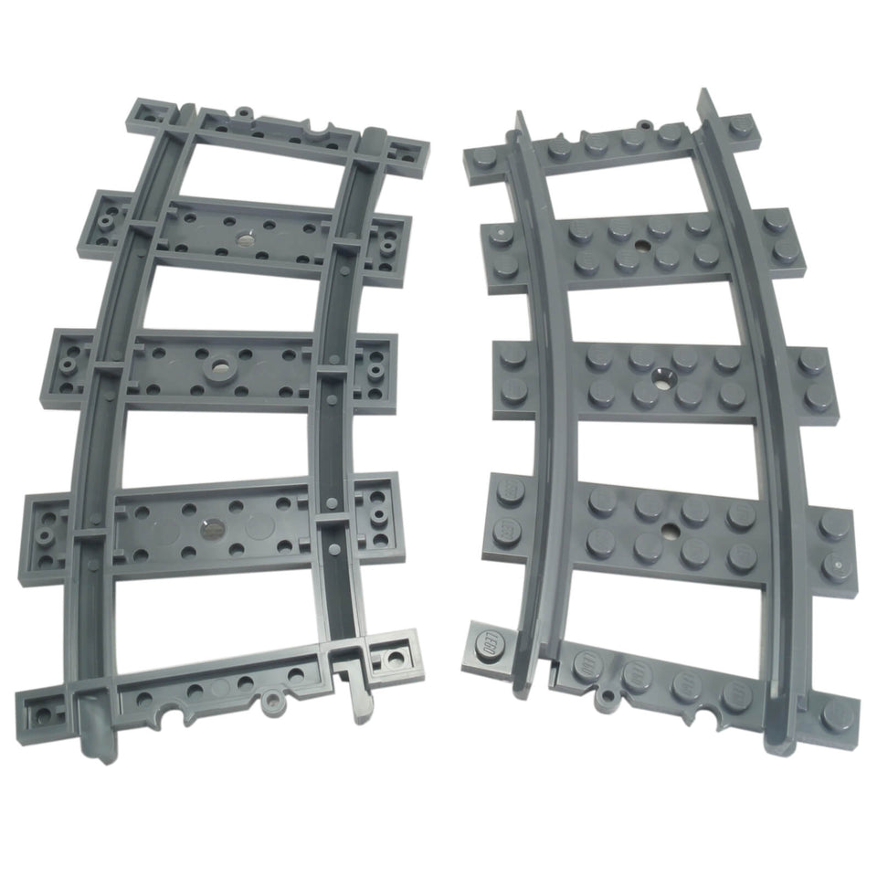 LEGO curved train track 53400 RC railway segment piece
