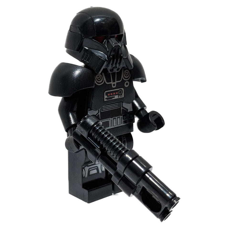 LEGO Dark Trooper minifigure sw1161 black armor with blaster